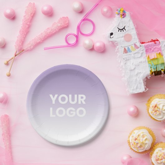 Assiettes En Carton N'importe quel Arrière - plan couleur | Gradient b (Fête)