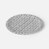 Assiettes En Carton N'importe quel Motif de répétition de logo ou d'im (Angle)