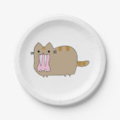 Assiettes En Carton Nimravid Saber dent Préhistorique Faux Cat (Devant)