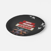Assiettes En Carton Ninja (Angle)