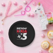 Assiettes En Carton Ninja Birthday Party (Fête)