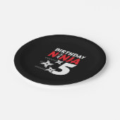 Assiettes En Carton Ninja Birthday Party (Angle)