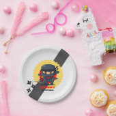 Assiettes En Carton Ninja Karate Anniversaire (Fête)