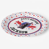 Assiettes En Carton Ninja Warrior Boys Party (Angle)