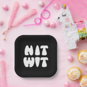 ASSIETTES EN CARTON NITWIT (Fête)