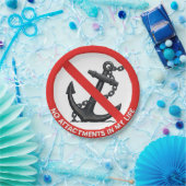 Assiettes En Carton No attachments in my life (Fête)