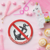 Assiettes En Carton No attachments in my life (Fête)