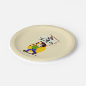 Assiettes En Carton No Kings Paper Plate (Angle)