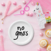 Assiettes En Carton No OGM for Heathy Food Promotional white (Fête)