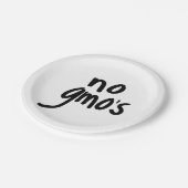 Assiettes En Carton No OGM for Heathy Food Promotional white (Angle)