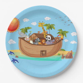 Assiettes En Carton Noah's Ark