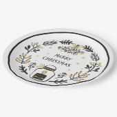 Assiettes En Carton Noël (Angle)
