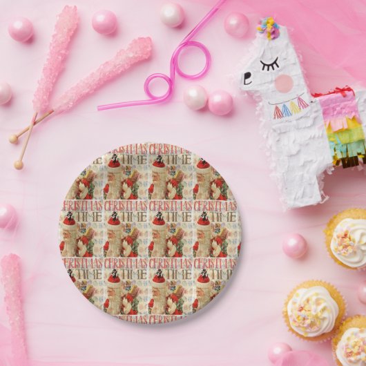 Assiettes En Carton Noël (Fête)