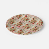 Assiettes En Carton Noël (Angle)