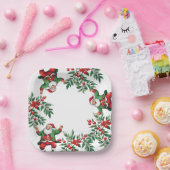 Assiettes En Carton Noël (Fête)