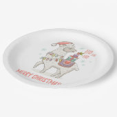 Assiettes En Carton Noël (Angle)