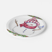 Assiettes en carton Noël (Angle)