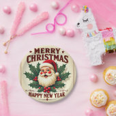 Assiettes En Carton Noël (Fête)