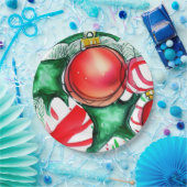 Assiettes En Carton Noël (Fête)