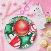 Assiettes En Carton Noël (Fête)