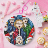 Assiettes En Carton Noël (Fête)
