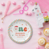 Assiettes En Carton Noël 1er anniversaire fête (Fête)