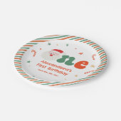 Assiettes En Carton Noël 1er anniversaire fête (Angle)