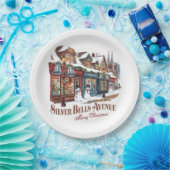 Assiettes En Carton Noël à la vintage (Fête)