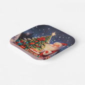 Assiettes En Carton Noël Anniversaire 10 (Angulaire)