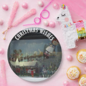 Assiettes En Carton Noël au Pôle Nord du Père Noël (Fête)