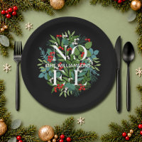NOEL Baies Verdure Noël Noir