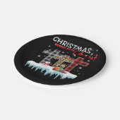 Assiettes En Carton Noël commence par le Christ (Angle)