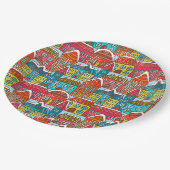 Assiettes En Carton Noël cosy (Angle)