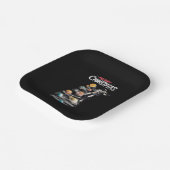 Assiettes En Carton Noël dans le système solaire spatial L'astronaute  (Angulaire)