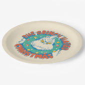 Assiettes En Carton Noël de Grinch haï (Angle)