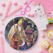 Assiettes En Carton Noël de Krampus (Fête)