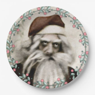 Assiettes En Carton Noël déplaisant Père Noël