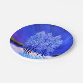 Assiettes En Carton Noël des aurores boréales (Angle)