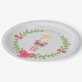 Assiettes En Carton Noël des noisettes (Angle)