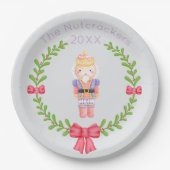 Assiettes En Carton Noël des noisettes (Devant)