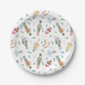 Assiettes En Carton Noël des noisettes (Devant)