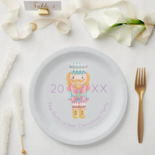 Assiettes En Carton Noël des noisettes