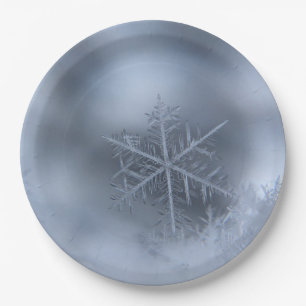 Assiettes En Carton noël d'hiver 97