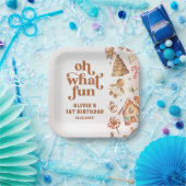 Assiettes En Carton Noël d'hiver Cookie Anniversaire (Fête)