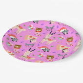 Assiettes En Carton Noël drôle (Angle)