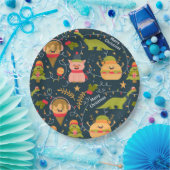 Assiettes En Carton Noël drôle (Fête)