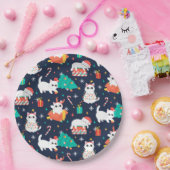 Assiettes En Carton Noël drôle (Fête)