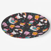 Assiettes En Carton Noël drôle (Angle)