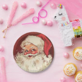 Assiettes En Carton Noël du Père Noël (Fête)
