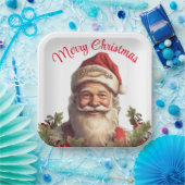 Assiettes En Carton Noël du Père Noël Saint Nicolas (Fête)